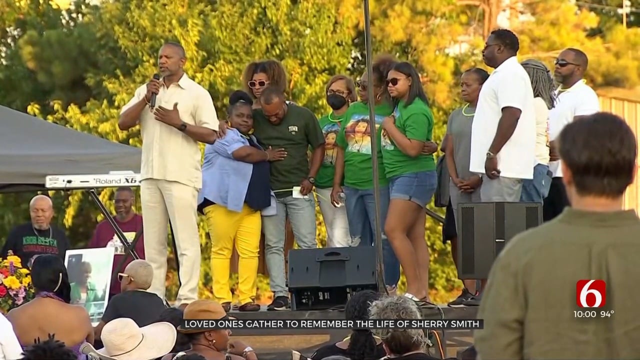 Loved Ones Gather For Vigil To Remember Life Of Sherry Gamble Smith