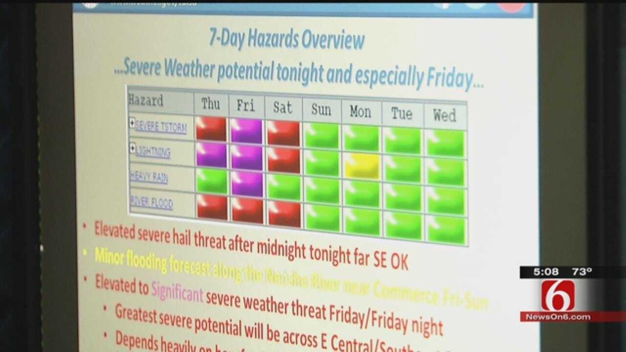 Long Squall Line Prompted Tornado Warnings On Tuesday, NWS Says