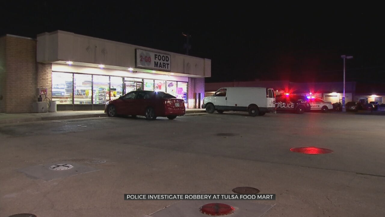 Police Search Underway After Robbery At Tulsa Convenience Store