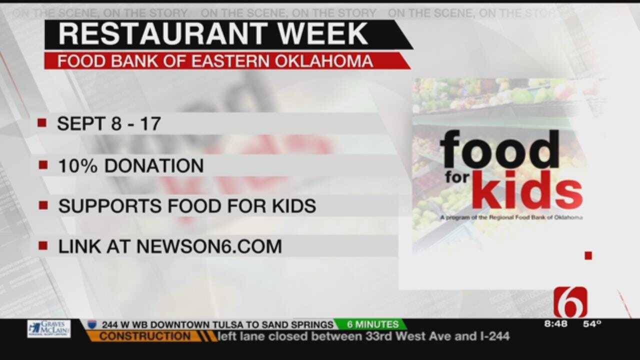 Tulsa Restaurant Week Starts Friday, Benefits Food Bank