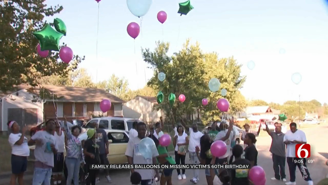 Tulsa Family Honors Missing Loved One By Holding Balloon Release Ceremony
