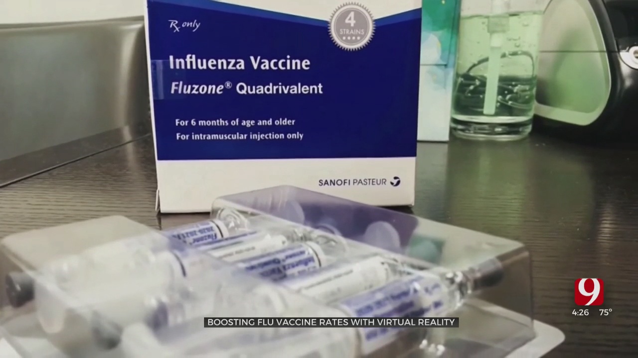 Medical Minute: Boosting Flu Vaccine Rates With Virtual Reality