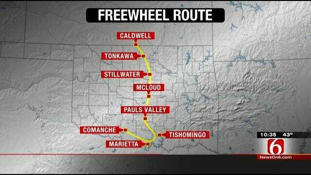 Oklahoma Freewheel 2014 Route Announced