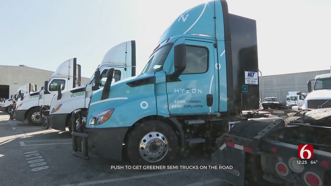 Push To Get Greener Semi Trucks On The Road
