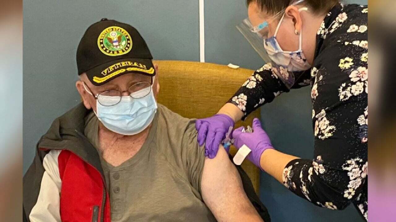 OKC VA Hosts Walk-In Vaccine Clinic Veterans Over 65 