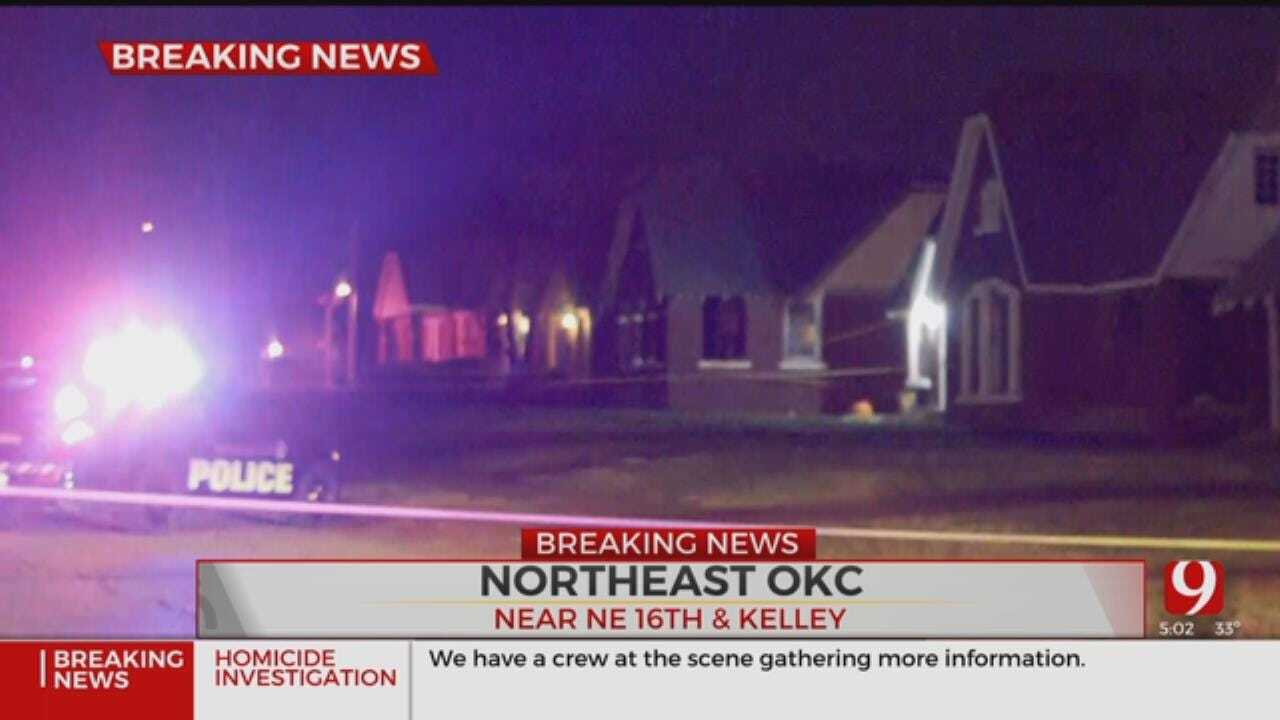 Police Investigate NE OKC Homicide