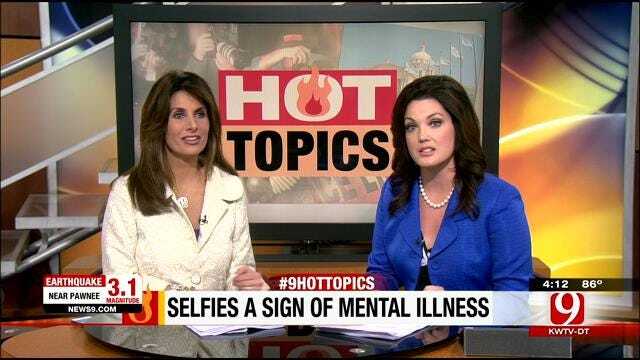 Hot Topics: Selfies A Sign Of Mental Illness?