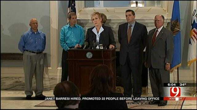 Barresi Hired Or Promoted 22 People On Her Way Out Of Office
