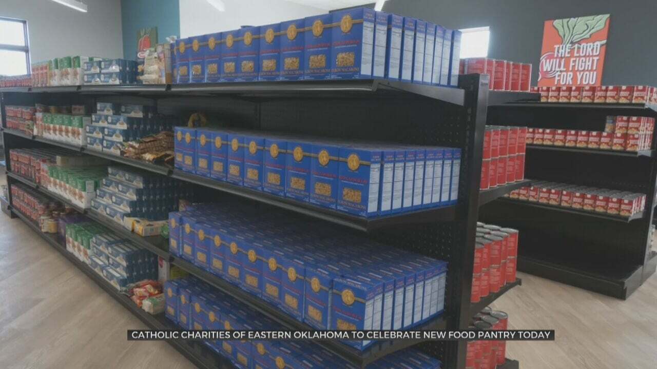 Catholic Charities Of Eastern Oklahoma To Hold Ribbon Cutting For New Food Pantry 