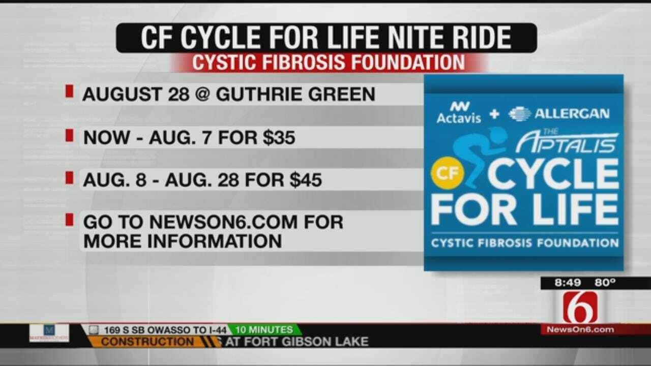Cycle For Life Nite Ride This Month In Tulsa