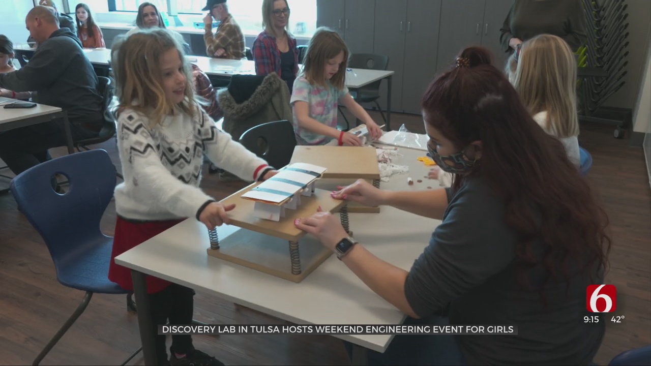 Discovery Lab Offers Young Girls Opportunity To Learn About Engineering