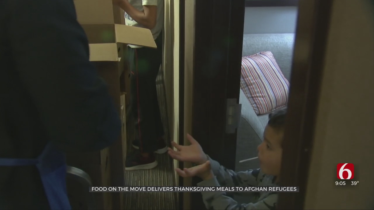 Food On The Move Donates Thanksgiving Meals To Afghan Refugees