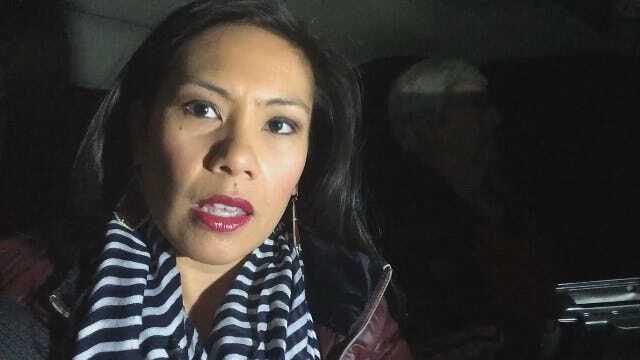 WEB EXTRA: News9's Rachel Calderon Is On The Way To Where I-35 Chase Ended