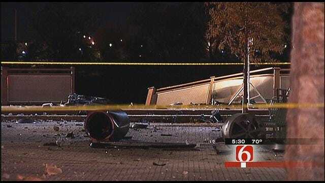 Woman Killed Crashing Truck Off Tulsa Riverside Park Overlook