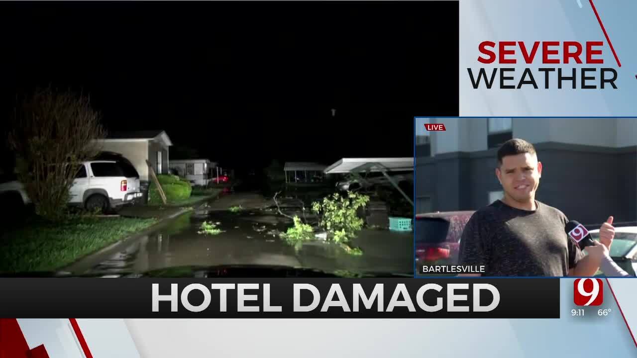 Bartlesville Hotel Guest Recounts Moments Tornado Swept Through