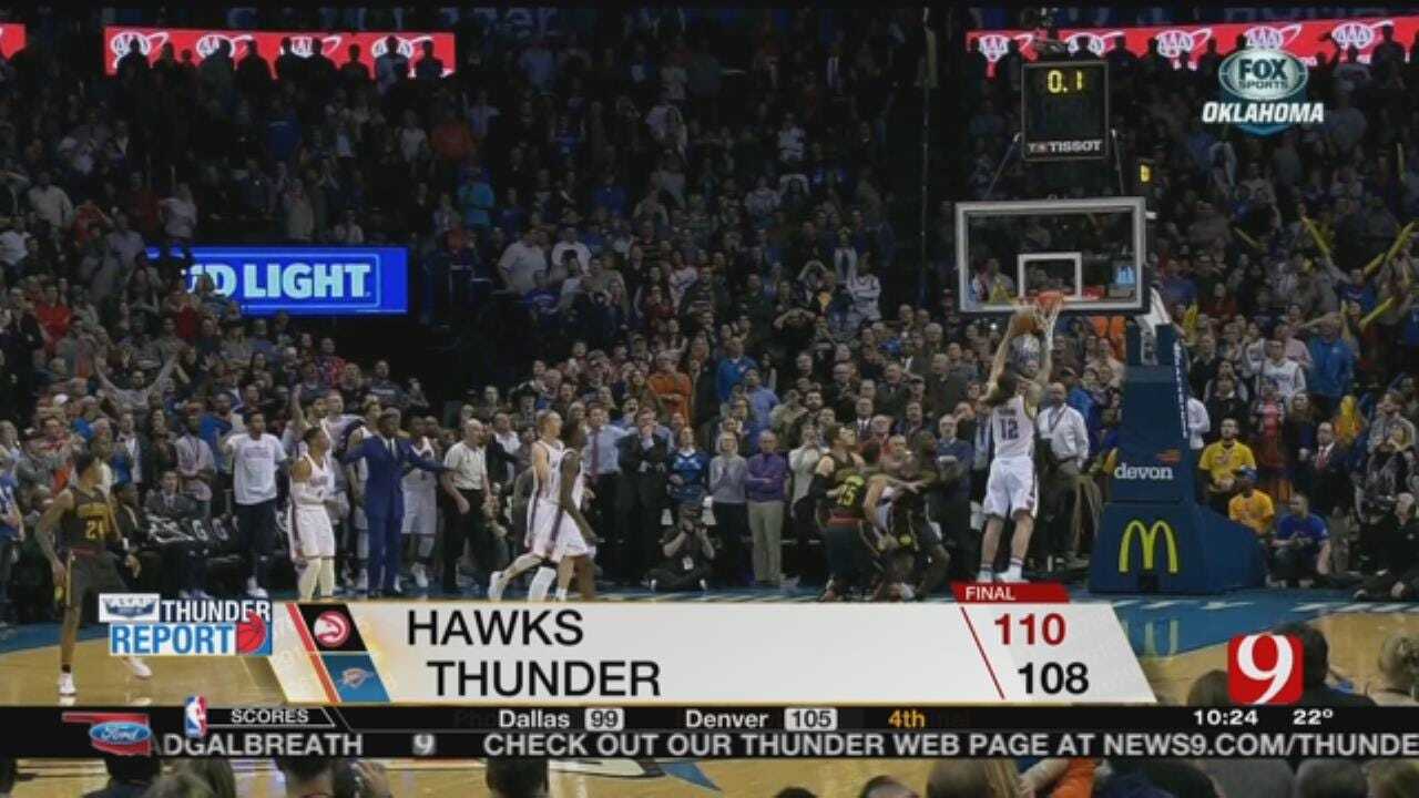 Hawks Rally To Beat Thunder Despite Westbrook's 46 Points