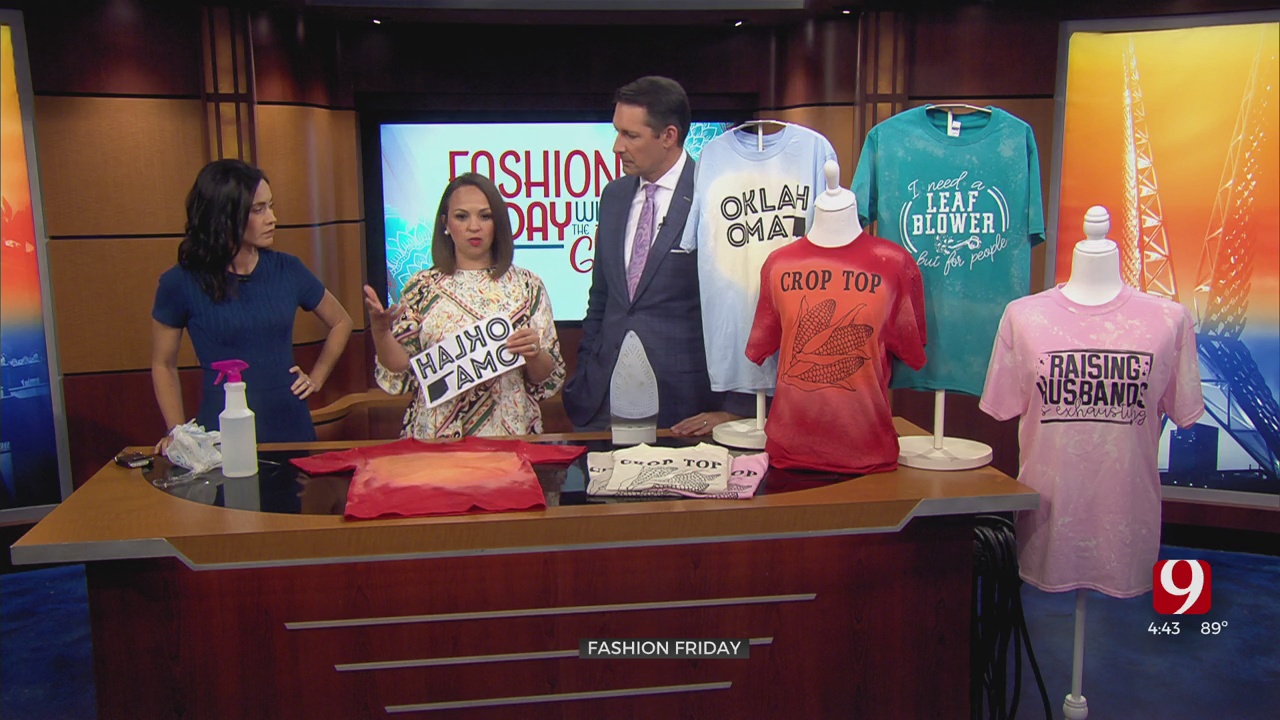 Fashion Friday: Bleaching T-Shirts 