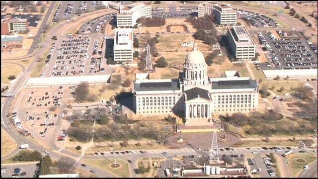 WEB EXTRA: Governor, School Children Evacuated From State Capitol