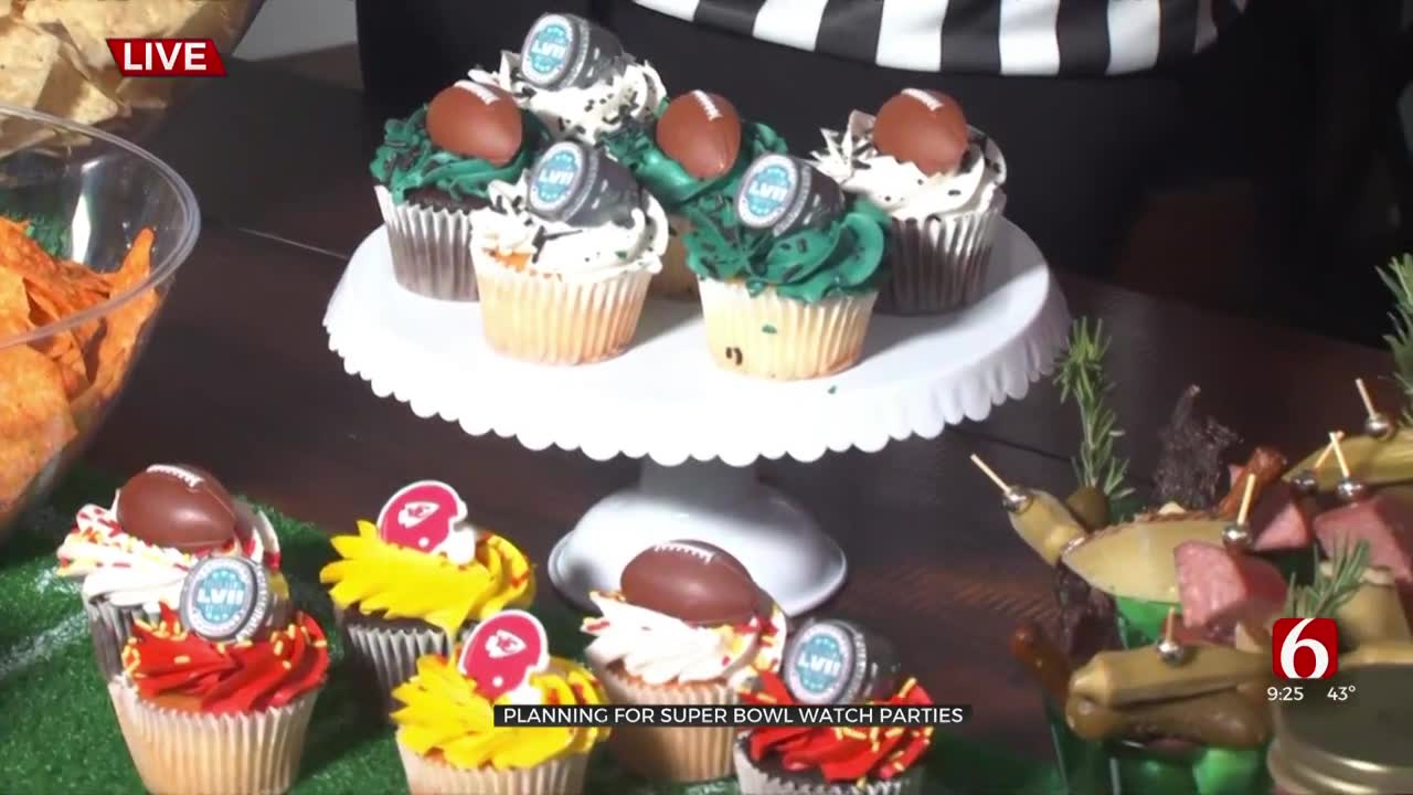 Watch: Planning For Super Bowl Watch Parties With A Tulsa Event Planner