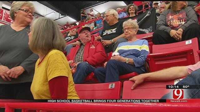 High School Basketball Brings Four Generations Together In Cache