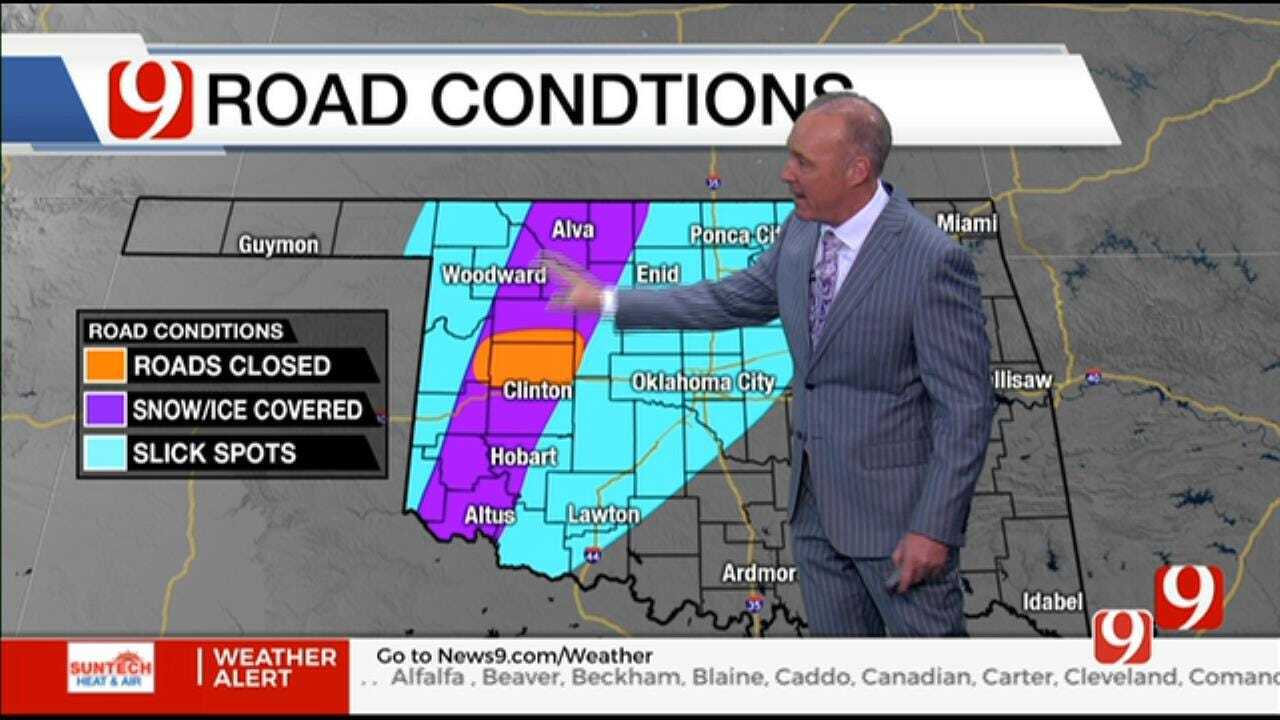 1:40 P.M. Winter Weather Update With David Payne