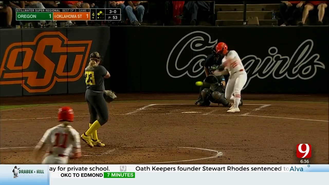 OSU Softball Prepares For Game 2 Against Oregon, Sooners To Face Clemson