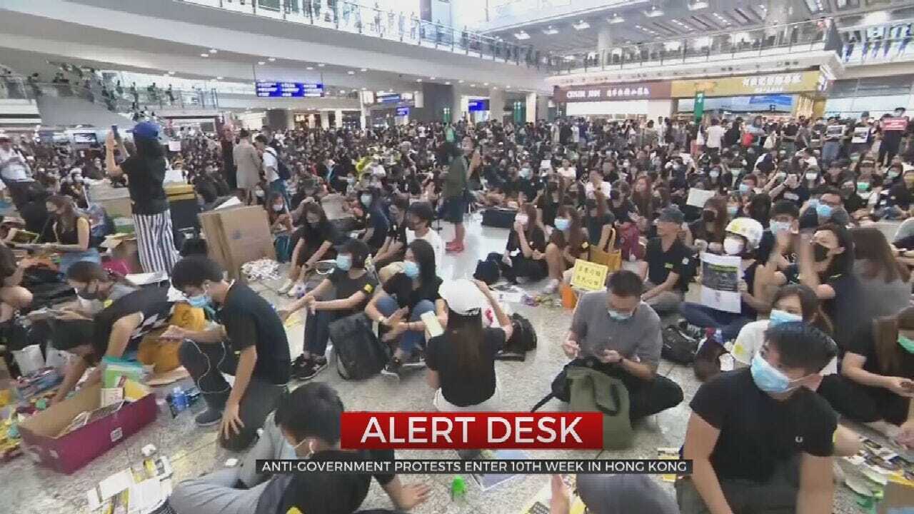 Hong Kong Airport Shuts Down Amid Pro-Democracy Protest