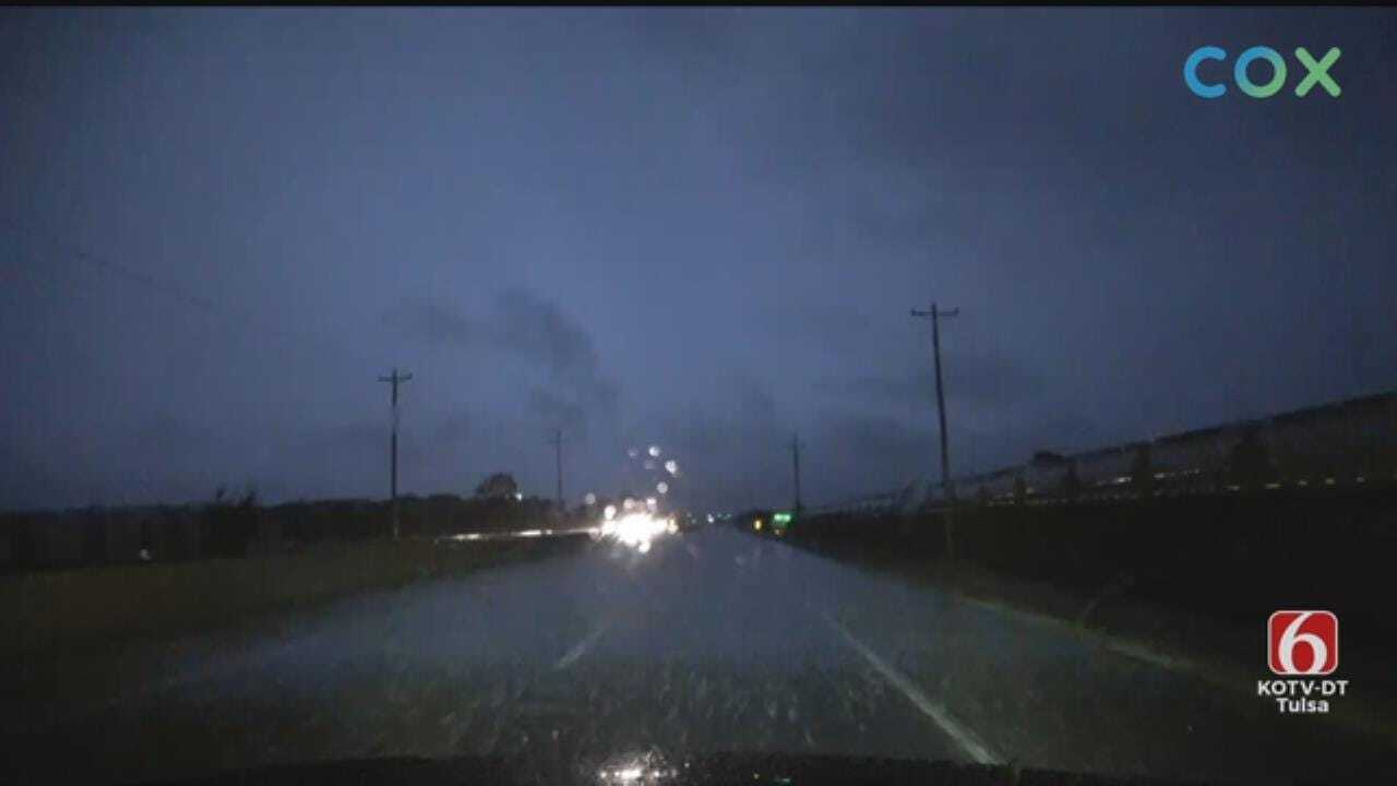 WATCH: News On 6 Storm Tracker Bob Rohloff Tracks Storms In The Tulsa Area