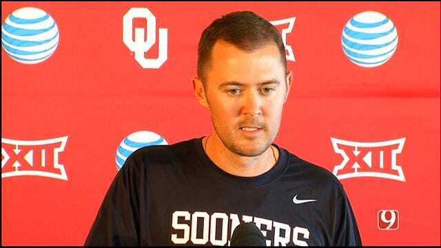 Lincoln Riley Speaks At OU Media Day