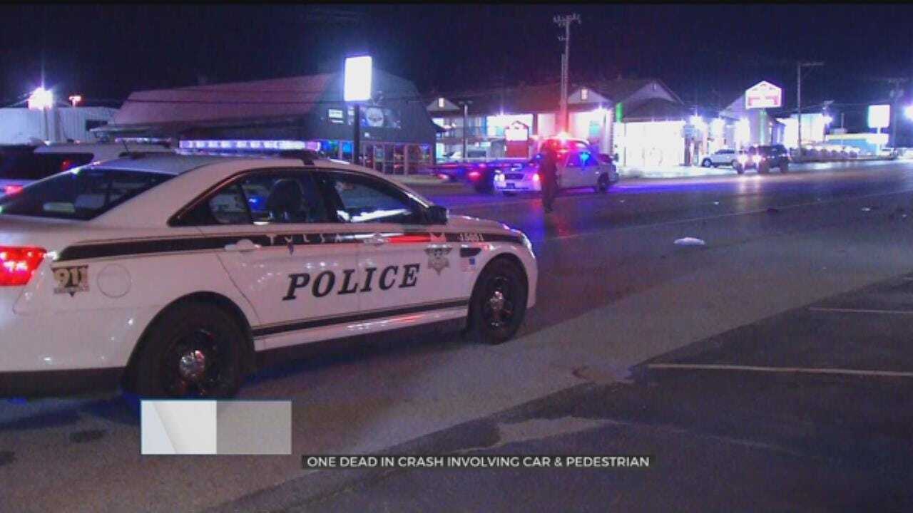 1 Dead After Being Struck Vehicle in Tulsa