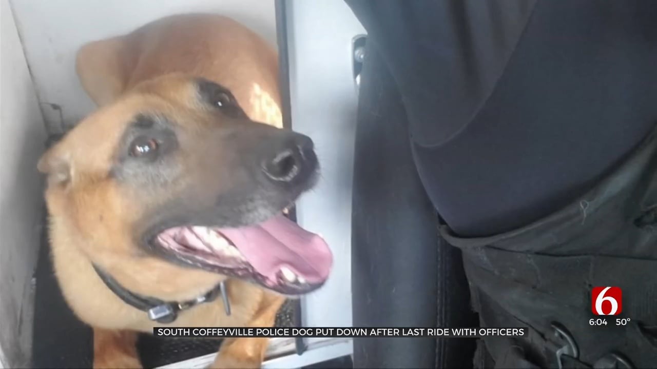 South Coffeyville Police Mourning After K-9 Put Down Due To Illness