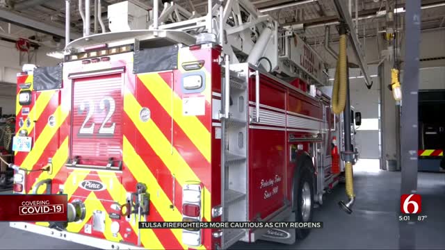 Tulsa Fire Department Has Plan In Place For Possible COVID-19 Cases