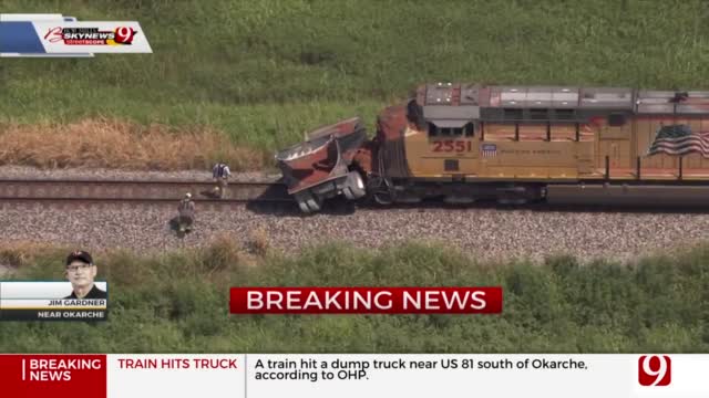 1 Dead After Train Hits Dump Truck In Canadian County 