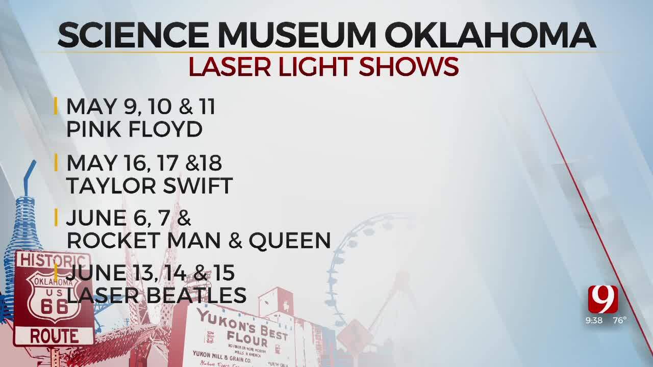 Science Museum Brings Back Laser Light Shows This Summer, Sneak Peak On The Porch