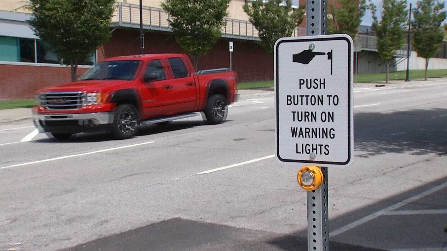 Tulsa Installs New Signs To Prevent Accidents In High-Traffic Areas