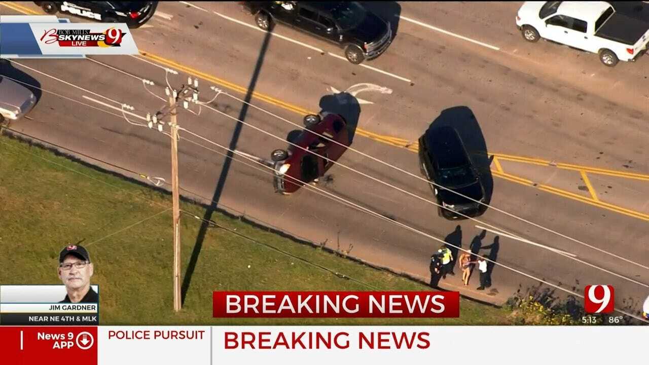 2 Detained After Police Chase In NE OKC