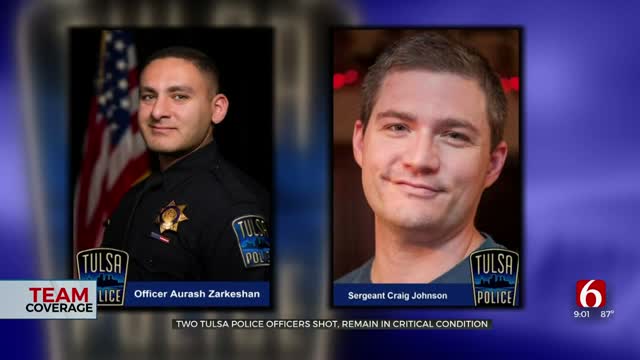 Two Tulsa Police Officers Shot, Remain In Critical Condition 