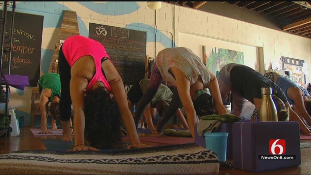 Tulsans Use Yoga To Relax After Stressful Election Season