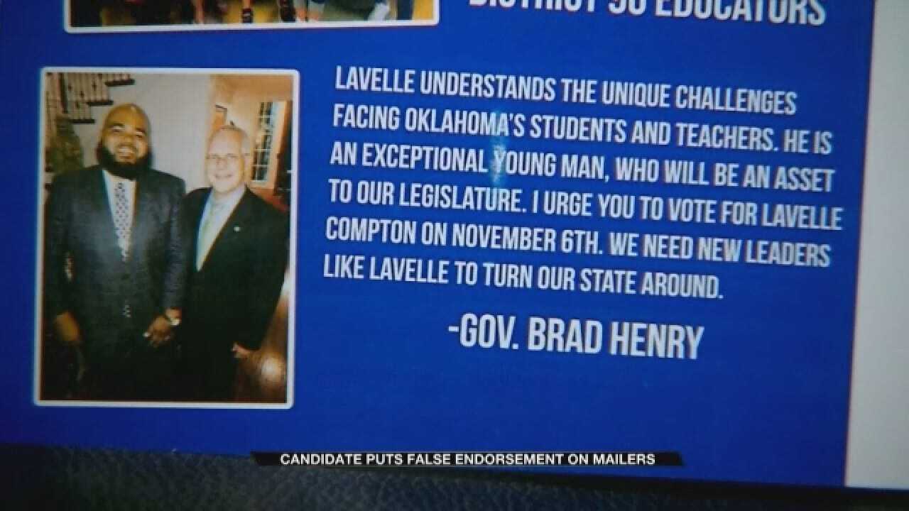House Candidate Puts False Endorsement On Mailers