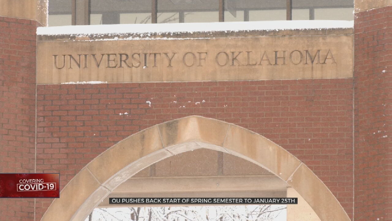 University Of Oklahoma Pushes Back Start Date For Spring Semester, Cancels Spring Break