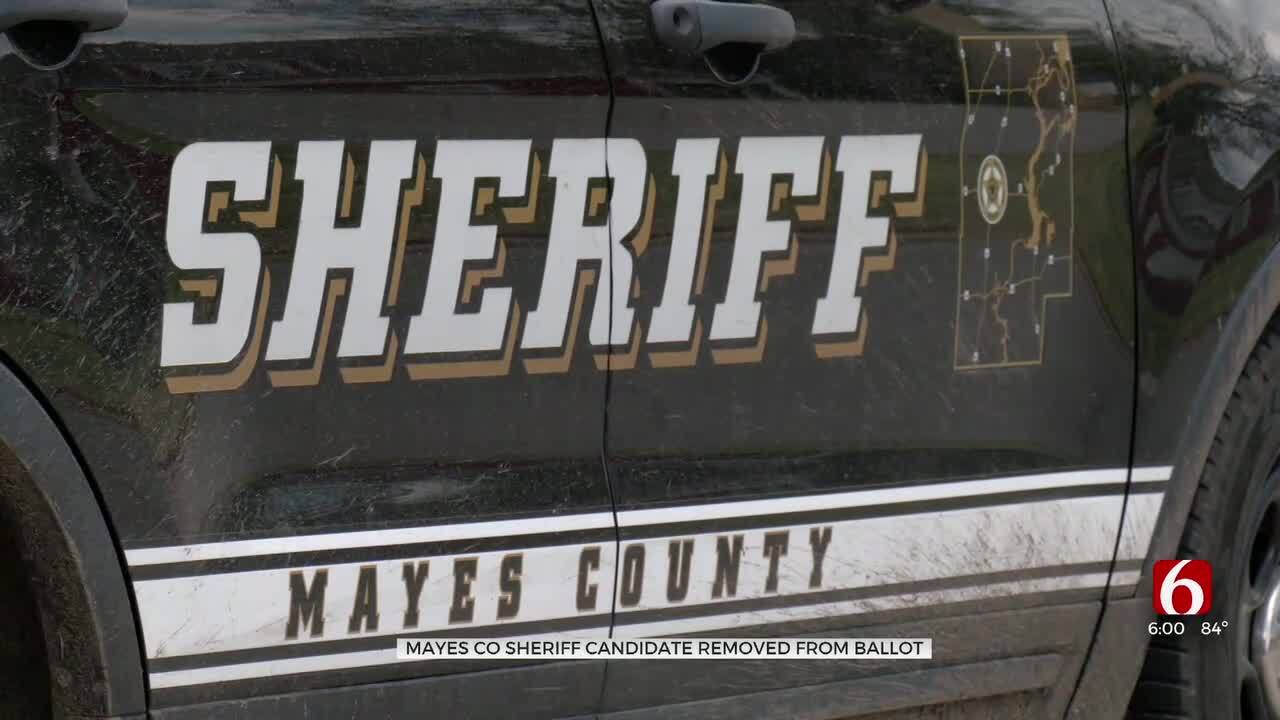 Mayes County Sheriff Candidate Removed From Ballot