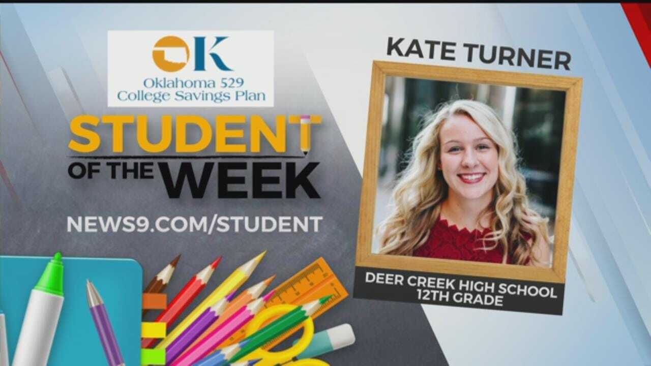 Student Of The Week: Kate Turner From Deer Creek High School