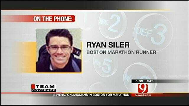 Ryan Siler, Oklahoma Runner In Boston, Talks About Bombings