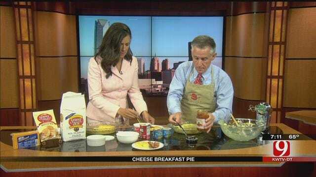Made In Oklahoma: Cheese Breakfast Pie