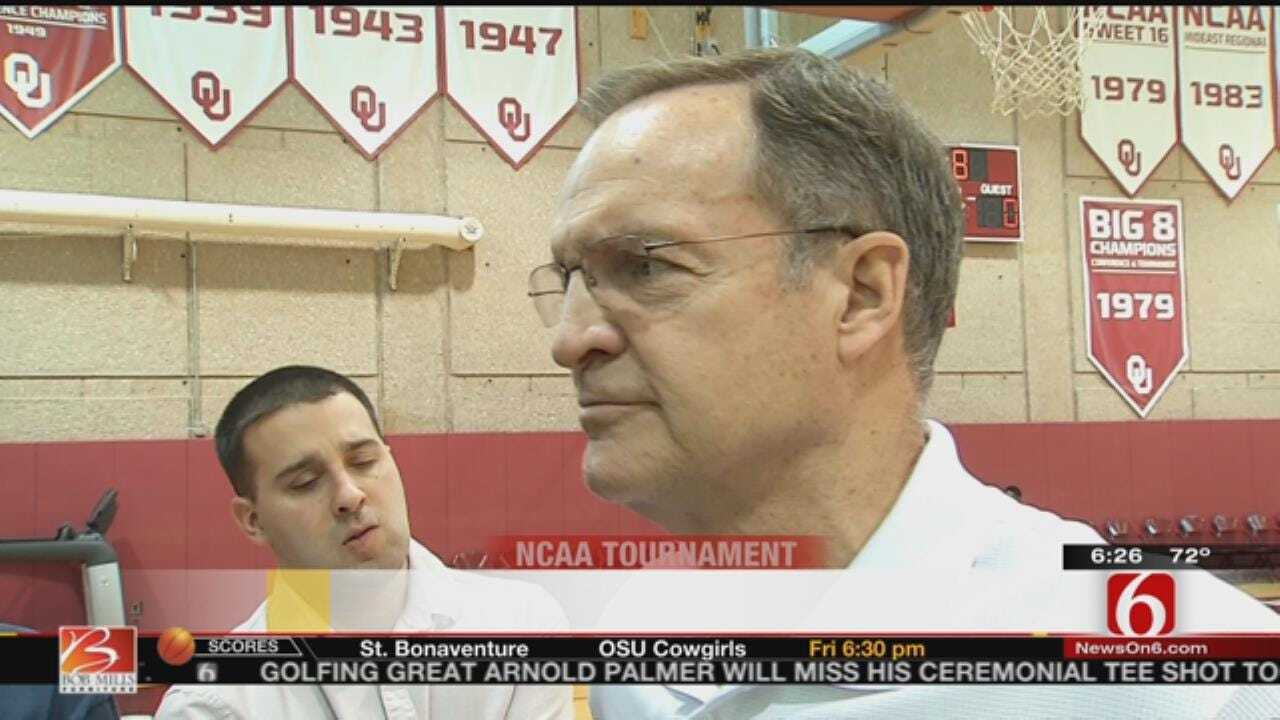 OU Head Coach Lon Kruger Talks Opening NCAA Tournament vs. CSU Bakersfield