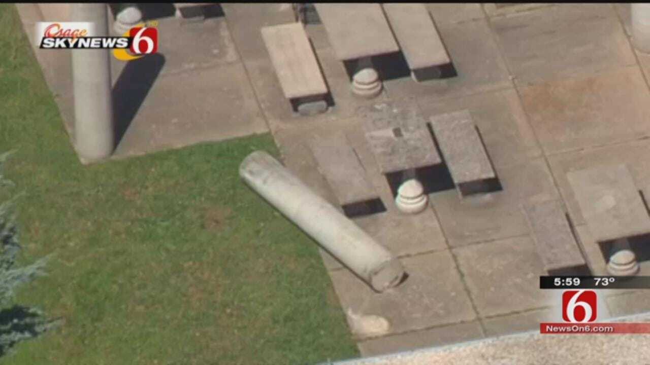 Friend Ran For Help When Concrete Pillar Crushed Friend At Edison High