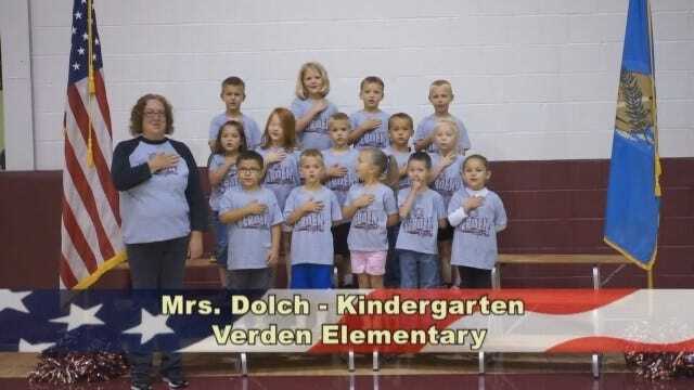 Mrs. Dolch’s Kindergarten Class At Verden Elementary