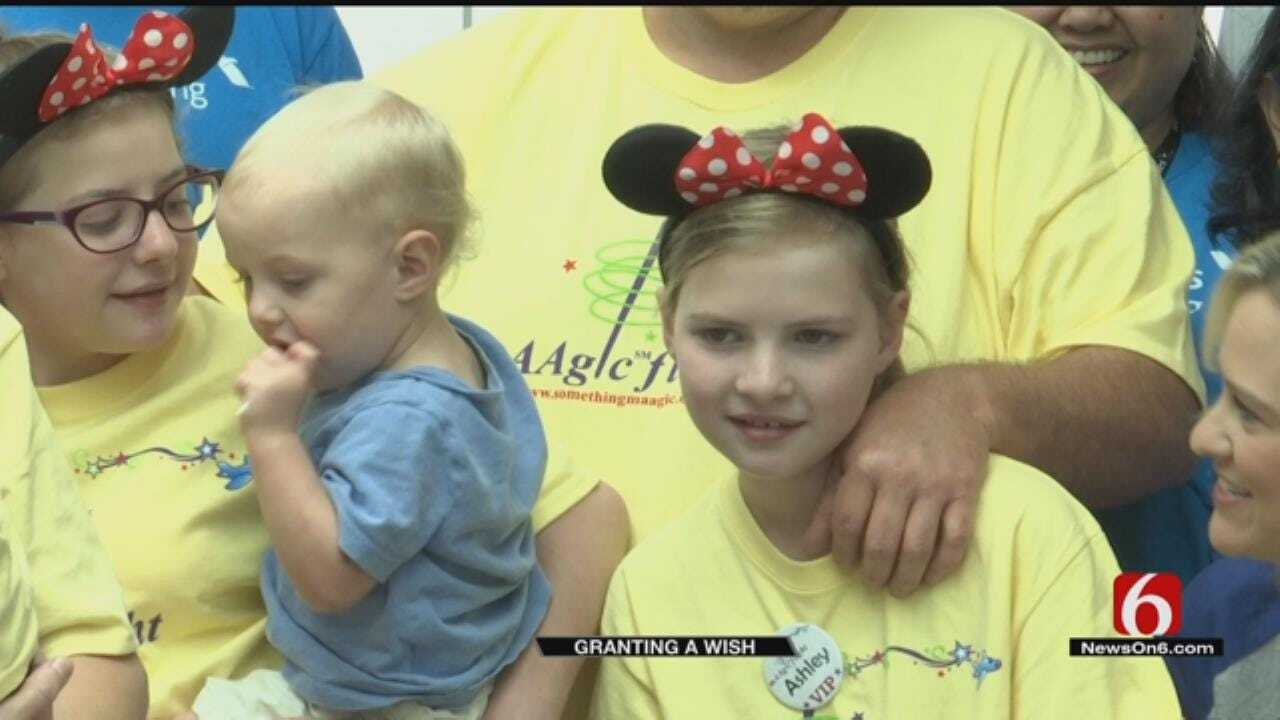 American Airlines Helps Little Girl's Disney World Wish Come True