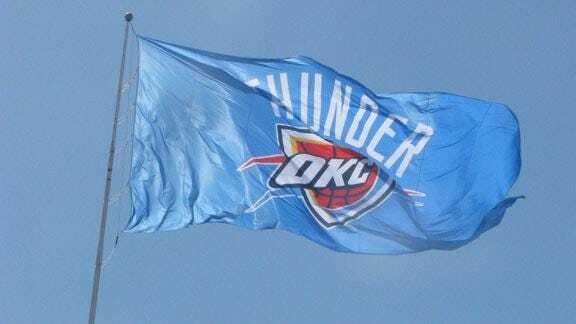 Oklahoma City Holding NBA Playoff Pregame Celebrations In Scissortail Park