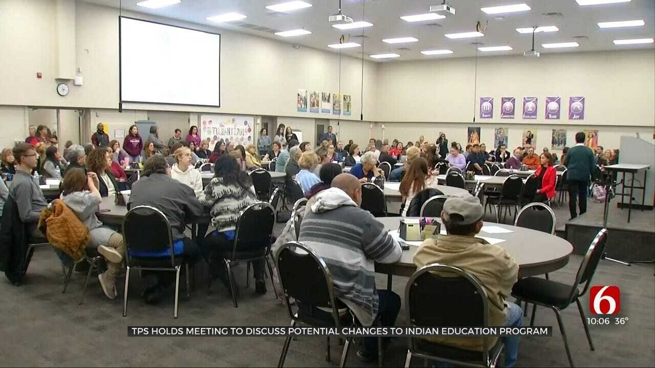 TPS Holds Community Meeting Over Potential Indian Education Program Changes